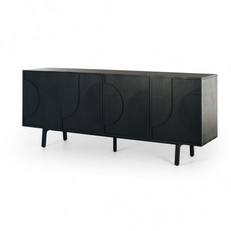 ARC Sideboard (Black Oak) - Furniture Direct 2U