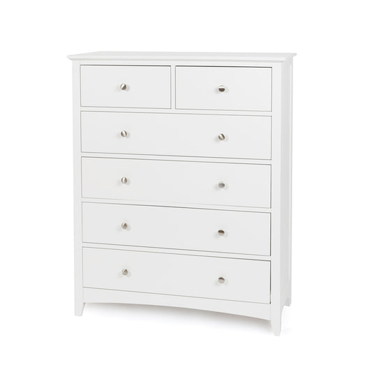 Jessica Tall Chest 6 Drawer 