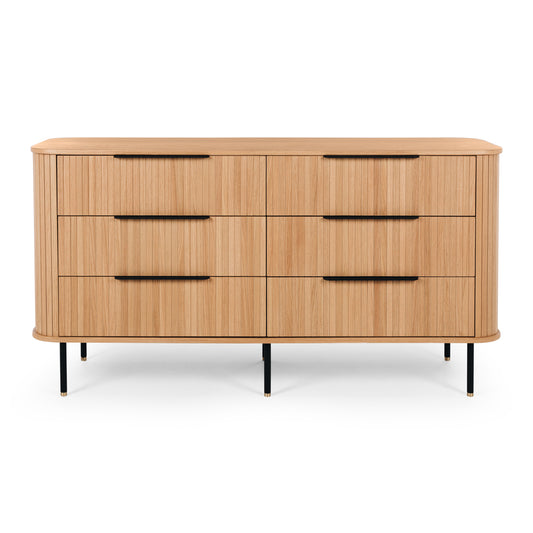 Anders Dresser 6 drawers (Natural Oak)