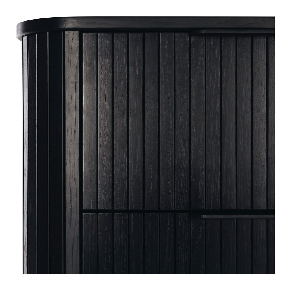 Anders Tallboy 4 drawers (Black Oak) - Furniture Direct 2U