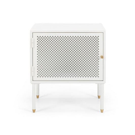 Dawn Bedside (White) right opening 